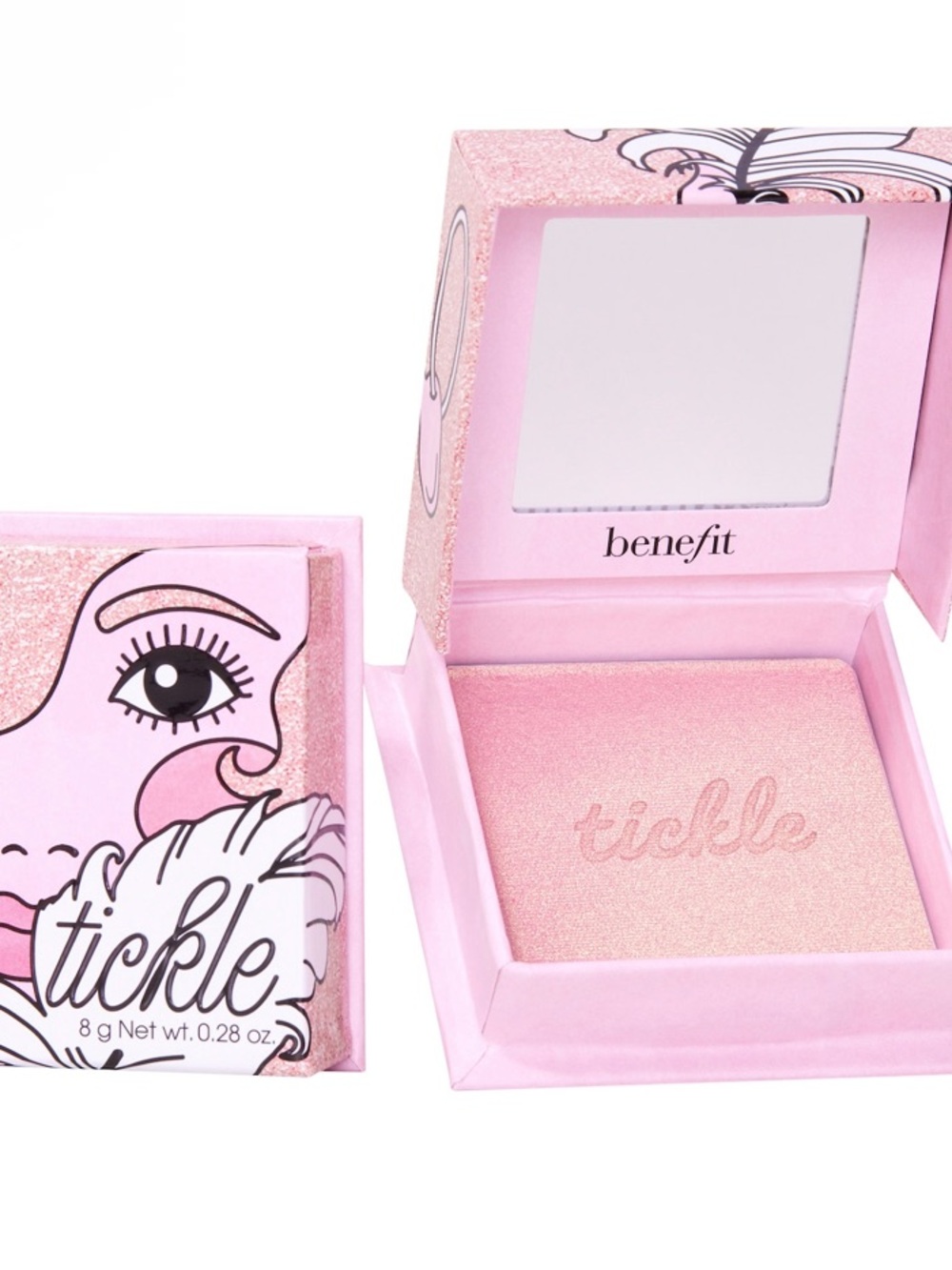 Benefit Tickle shimmer highlighter